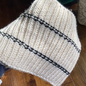 Knit circle scarf